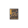 Plateau thermoformé souple BETA Série M M208 10 tournevis