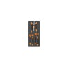 Plateau thermoformé souple BETA Série M M240 7 chasse-goupilles