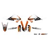 Kit déco KUTVEK Tracx orange KTM SX65