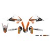Kit déco KUTVEK Tracx orange KTM SX65