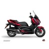 Kit déco KUTVEK Replica rouge/noir Yamaha X-Max 400