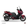 Kit déco KUTVEK Replica rouge/noir Yamaha X-Max 300