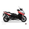 Kit déco KUTVEK Vintage rouge Yamaha T-Max 530