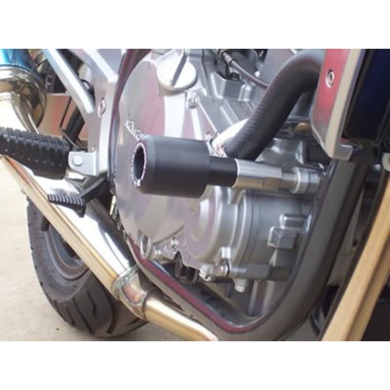 Tampons de protection R&G RACING Classic - noir Suzuki GSR600
