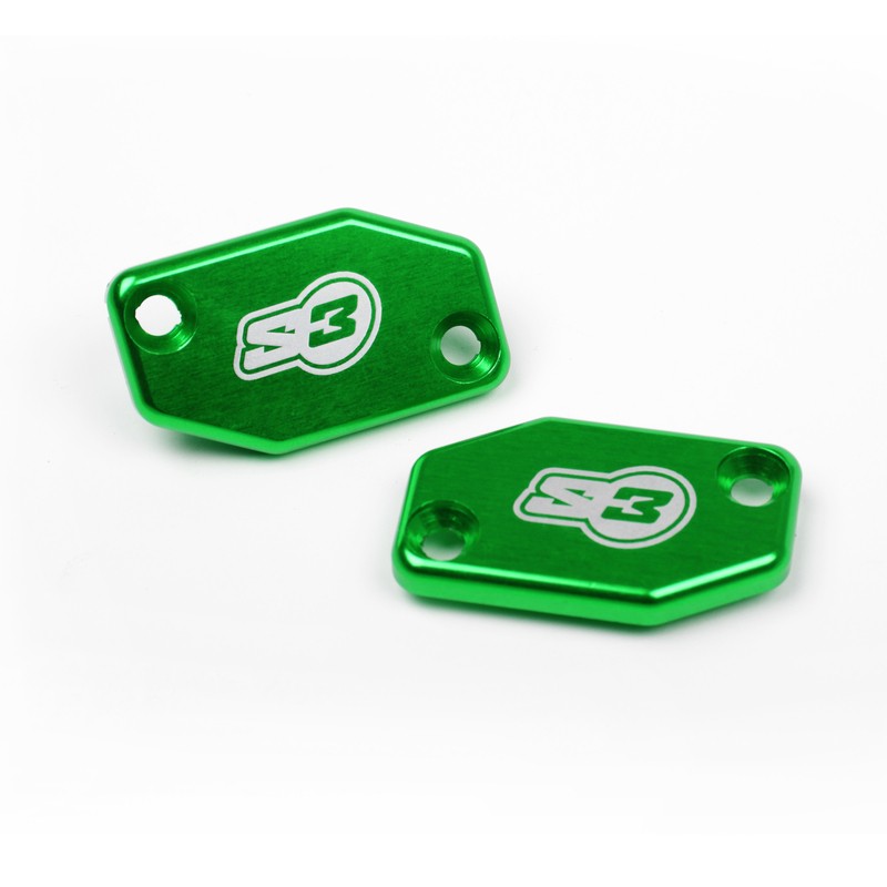 Couvercle de maître-cylindre frein S3 vert Braktec