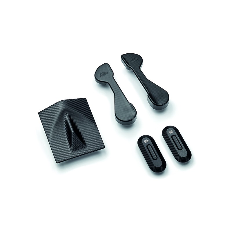 Kit caches orifices GILLES TOOLING Race rouge Yamaha YZF-R6