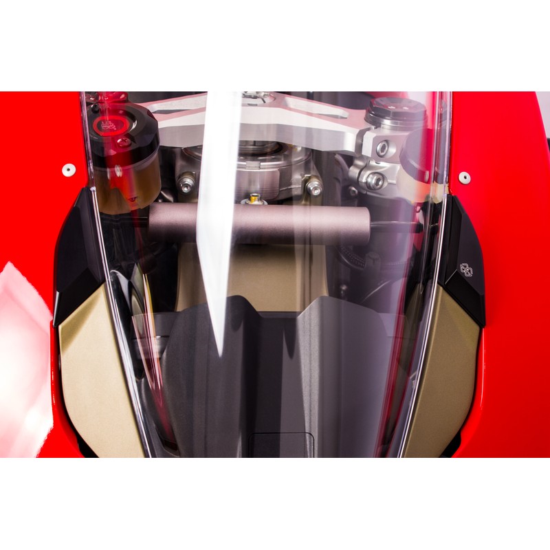 Kit caches orifices GILLES TOOLING Race bleu Ducati Panigale V4