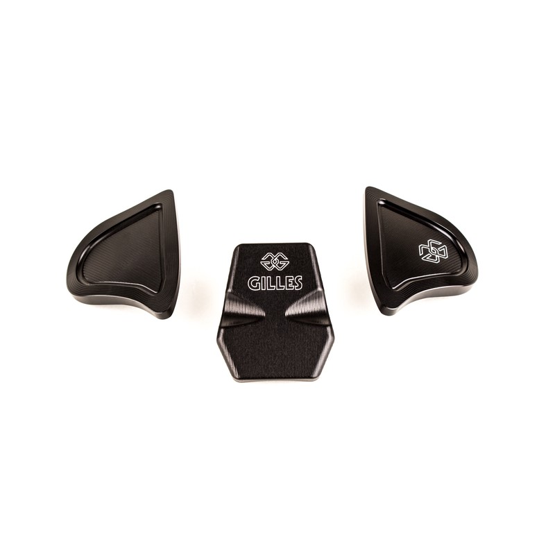Kit caches orifices GILLES TOOLING Race bleu Yamaha YZF-R1/M
