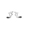 Commandes reculées fixe LIGHTECH repose pied repliable noir Honda X-ADV