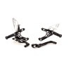 Commandes reculées GILLES TOOLING FXR noir Honda