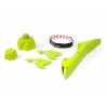 Kit accessoires bidon d'essence RACETECH jaune