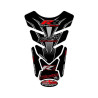Protection de réservoir Honda 4 pièces Noir