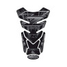 Protection de réservoir Kawasaki 4 pièces Noir