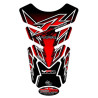 Protection de réservoir Yamaha 4 pièces Rouge