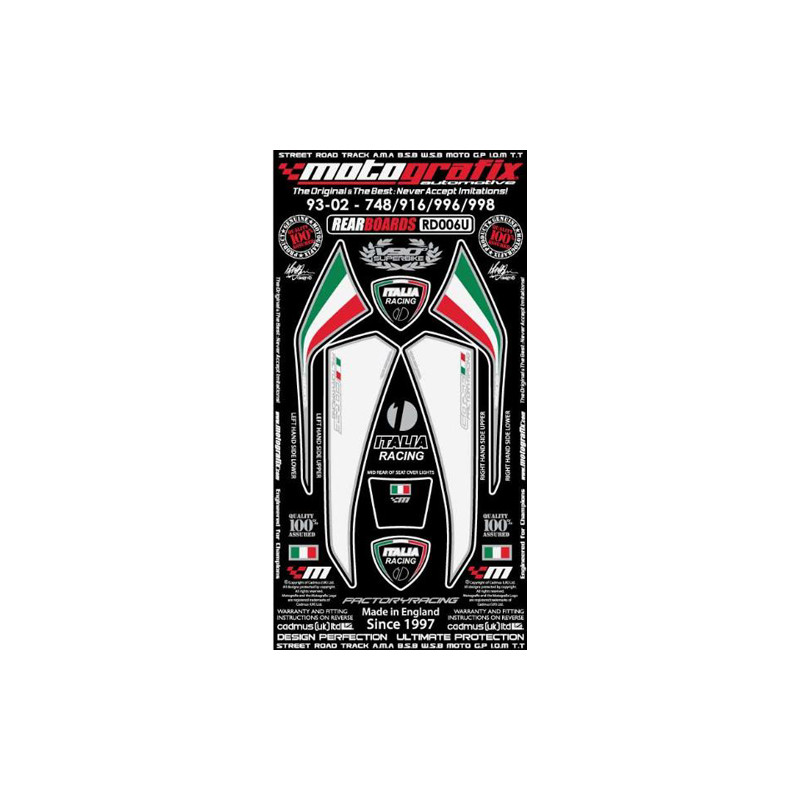 Kit Déco Arrière Motografix 996 Ducati