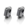 Réhausses de Guidon Argent 28mm Sw Motech