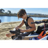 Chaussure Aquatique Boot Liquid Race Slippery Jet Ski Noire