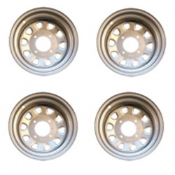 Lot de 4 Jantes Tôle 12 x 7  -  4 x 110