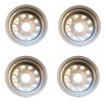Lot de 4 Jantes Tôle 12x7 - 4x137 4+3 Quad SSV