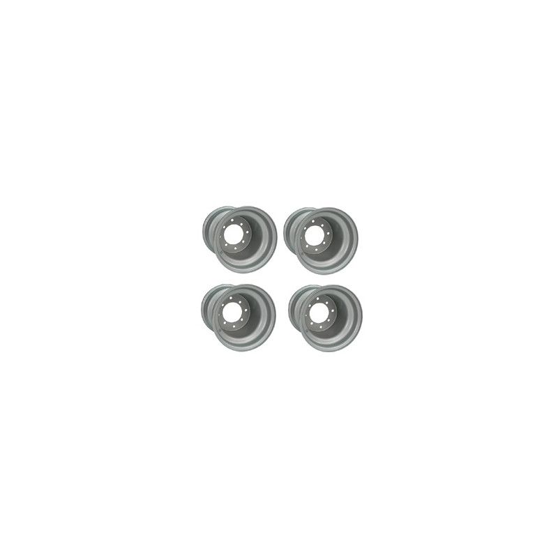 Lot de 4 Jantes Acier 10x 5  4x156 + 10x8 -  4x4 Scrambler