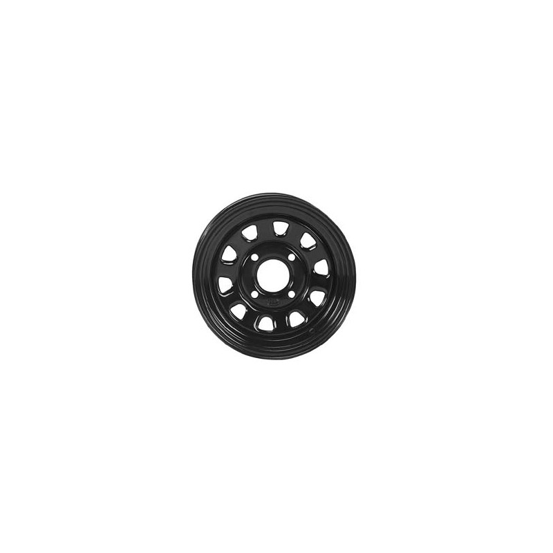 Jante Acier Noire 12x7 4x137 4+3 Quad SSV