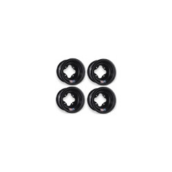Pack 4 Jantes Aluminium Douglas A5 Noir Superquadeur 10x5 /10x8 Kawasaki