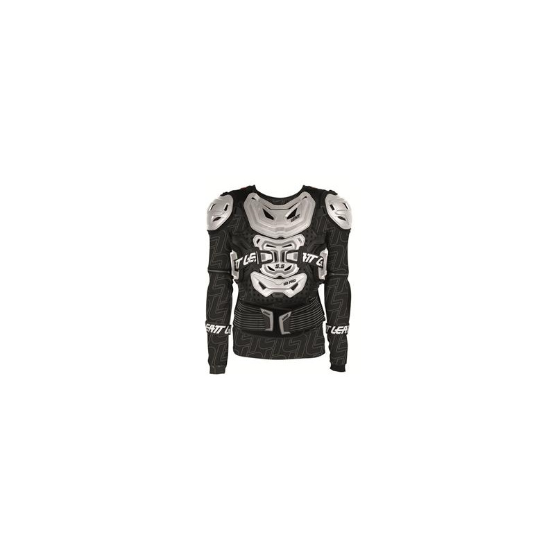 Gilet De Protection Avec Manches Leatt Protector 5.5 Blanc Port
