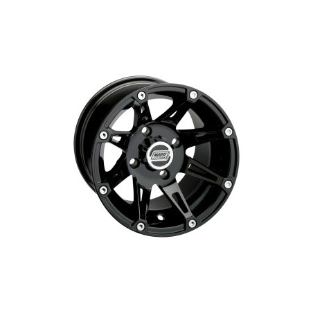Jante Type 387X Black Moose 12x7 4x136 4+3 Quad SSV