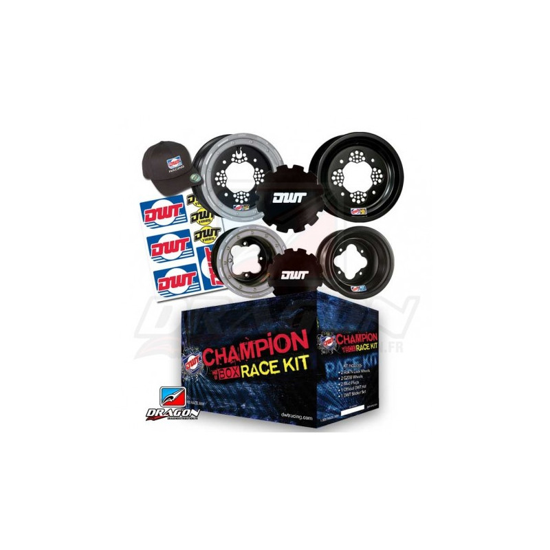 Pack Champion 2 Jantes Rock Out 10 + 2 Beadlock G3 8 Suzuki Quad