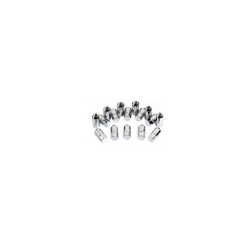 Lot de 16 écrous Chrome Conique Moose 12x1.25mm