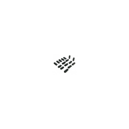 Lot de 16 écrous Noir Conique Moose 12x1.25mm