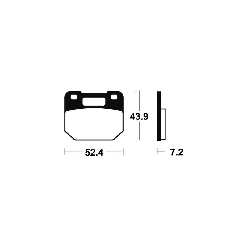Kit de fixation véhicule universel Kimpex quad pour lame à neige Kimpex Click N Go 2
