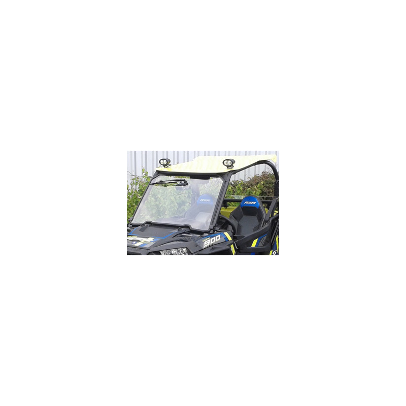Pare Brise Verre Trempé RZR 900 S Polaris Avec Kit Essuie Glace