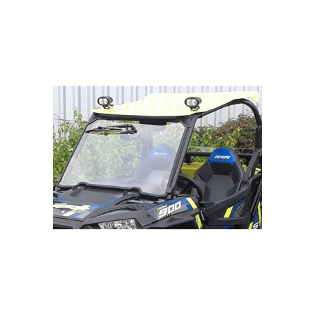 Pare Brise Verre RZR 900 2015 et Plus Polaris + Kit Essuie Glace
