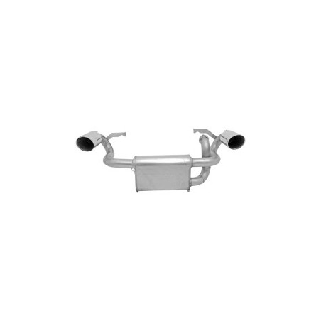 Silencieux Double Inox GIBSON RZRS 900 et RZR 900 2015 et + Polaris