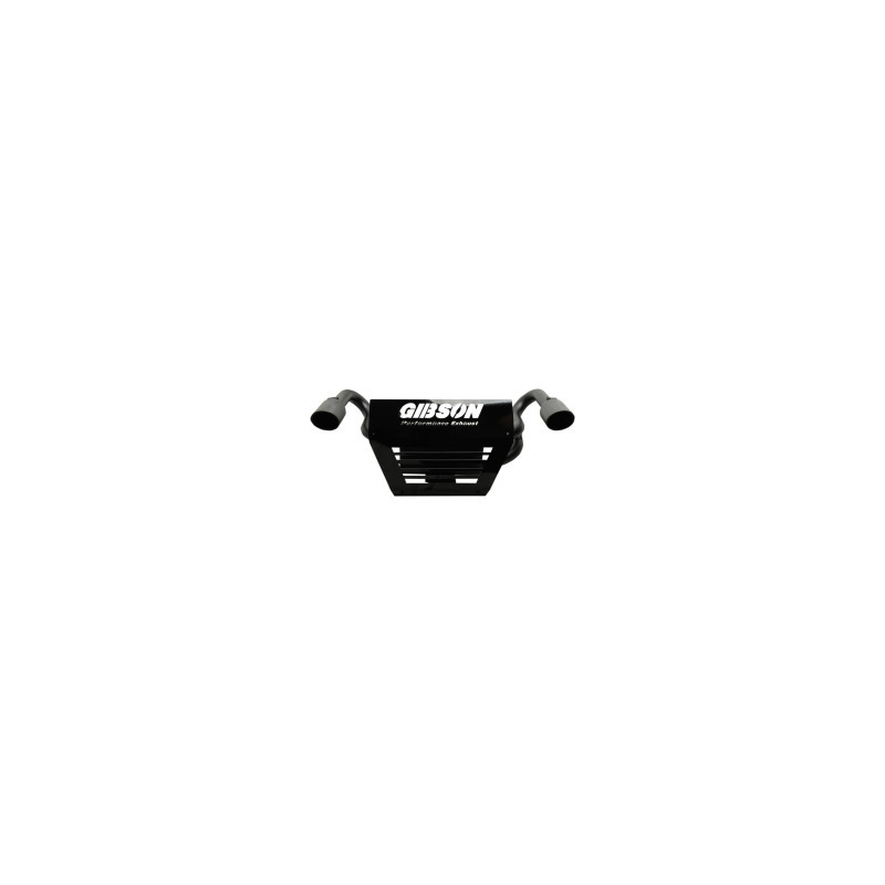 Silencieux Double Noir Epoxy GIBSON RZR 1000 de 2014 Polaris