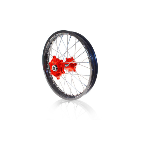 Roue Arrière Art 19X1.85 Jante Noire/Moyeu Rouge Crf250r Honda