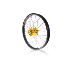 Roue Arrière Complète Art 19X2.15 Jante Noire/Moyeu Or Rm-Z450