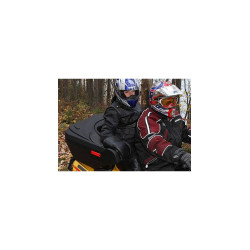 Coffre arrière ART Touring quad noir 125 Litres