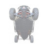 Protection Triangle Avant Aluminium Maverick X3 xrs Can-am 72 pouces
