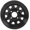Jante Acier Noire 12x7 4x137 2+5 Quad SSV