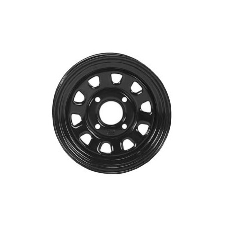 Jante Acier Noire 12x7 4x137 5+2 Quad SSV