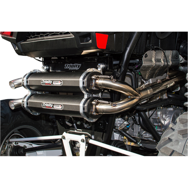 Ligne Complète Trinity Racing Stage 5 Noire RZR 1000 Turbo Polaris