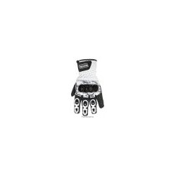 Gants Route Femme Noir Cuir S-Line Homologué Route