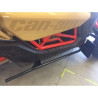 Nerfs Bar Alu Noir + Bavette PHD  Maverick X3 XRS Can-am