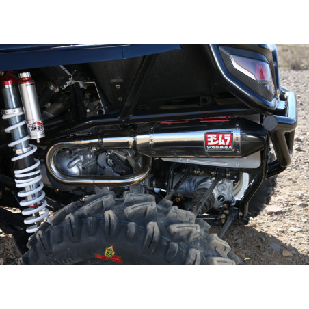 Ligne complète Yoshimura USA RS2 inox Wildcat 1000 Arctic cat