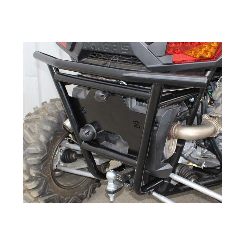 Bumper Arrière Acier Noir RZR 1000 Turbo Polaris Port Offert fabrication française