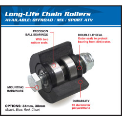Roulette de Chaine Racing All Balls Inférieur 700 Raptor Yamaha