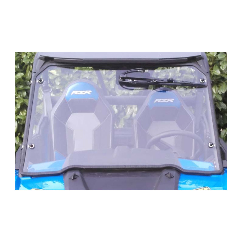 Pare Brise Polycarbonate + Essuie Glace 180°+ Lave Glace RZR 570 Polaris fabrication française