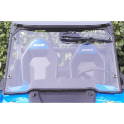 Pare Brise Polycarbonate + Essuie Glace 180°+ Lave Glace RZR 900 XP Polaris fabrication française
